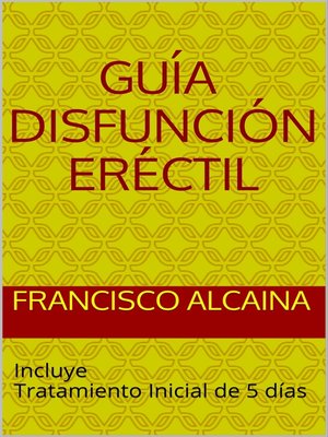 cover image of Guía Disfunción Eréctil